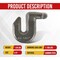 Mytee Products 3/8 in Heavy Duty G80 T-Grab Hook Combo, 7100 lbs WLL, 4PK GH-T-G80-9000x4 - alternate 6