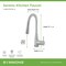 Symmons Sereno Single-Handle Pull-Down Sprayer Kitchen Faucet (1.5 GPM) SK2302STSPD - alternate 3