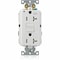 Leviton SmartlockPro GFCI 20A WR/TR/PI White G5362-WTW - alternate 1