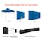 Ergodyne Blue Enclosed Pop-Up Tent Kit - 10ft x 10ft 6057 - alternate 8