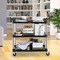 Vevor Utility Service Cart with Wheels 3-Tier Food Service Cart 220lbs Capacity FW1011117790 - alternate 9