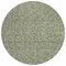 Homeroots 8' Sage Gray And Ivory Round Polka Dot Washable Indoor Outdoor Area Rug 599078 - alternate 8