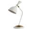 Jonathan Y Albert 21.5" Iron Retro Mid-Century LED Table Lamp, White/Gold JYL9065B - alternate 6