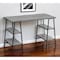 Homeroots 47" Gray and Black Wood and Metal Sled Computer Desk 489844 - alternate 4