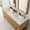 James Martin Vanities Breckenridge 72" Dbl Vanity, Light Natural Oak, w/ 3 CM Tajnar Eclos Top w/FreePower Wireless Charger 330-V72-LNO-FTJR - alternate 9
