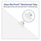 Avery Dennison Numerical Index Tab 8-1/2 x 11", #13, White, PK25 11923 - alternate 15
