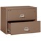 Fireking 2 Drawer, 1 Hr Fire & Impact Rated, 38" Wide Lateral Tan 2-3822-CTN - alternate 4