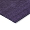Homeroots 3' X 5' Eggplant Purple And Charcoal Abstract Washable Indoor Outdoor Area Rug 588936 - alternate 8