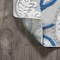 Jonathan Y Julien Paisley High-Low Blue/Light Gray 2 ft. x 8 ft. Indoor/Outdoor Runner Rug AMC102C-28 - alternate 7