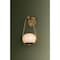 Troy Lighting Decker 8in wide 1 Light Wall Sconce in Patina Brass B3015-PBR - alternate 7