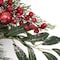 Homeroots 25" Green And Red Artificial Pine Berries And Ornaments Christmas Wreath 634639 - alternate 5