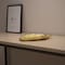 Homeroots 10in Gold Cast Iron Leaf Vanity Tray 483142 - alternate 10