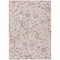 Homeroots 5' X 8' Pink Green And Gray Floral Washable Indoor Outdoor Area Rug 597837 - alternate 8