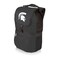 Picnic Time Family Of Brands NCAA Michigan State Spartans Zuma Backpack Cooler - Soft Cooler Backpack - Lunch Cooler, Black 634-00-175-354-0 - alternate 1