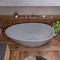 Alfi Brand 72 in L, 35.4 in W, Gray Matte, Concrete ABCO72TUB - alternate 1