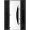 Vdomdoors Front Exterior Prehung Steel Door Ronex1077 Teak 96 2 Sidelight Exterior Windows Sidelites Entry RONEX1077EXD-OAK-W14+36+14xH96-RH-I - alternate 1