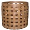 Homeroots Set of Three Brown Woven Wood Baskets, 3PK 636194 - alternate 5