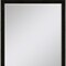 Homeroots 52" Dark Brown Wood Accent Mirror 632776 - alternate 4