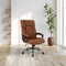 Office Star Products Executive Seating Chair, Saddle Faux Leather FL14570-u41 - alternate 8