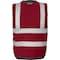 Ironwear Hi-Vis Safety Vest M Class 2 , Snap Button 8 Pockets, ID Window 1279-RS-RD-CID-MD - alternate 3