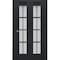 Sartodoors Sliding Closet Bi-fold Doors Solid Core Modern Interior VEREGIO7412BF-ANT-48 x 80 (2* 24x80) - alternate 1