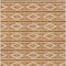 Homeroots 3' X 5' Copper And Ivory Geometric Washable Indoor Outdoor Area Rug 599652 - alternate 8