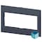 Siemens cover frame for door cutout 104.6 x 45.65 mm WxH accessory for: circuit 3VA9253-0SB10 - alternate 2