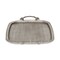 Homeroots 19" Silver Cast Iron Handmade Vanity Tray With Handles 625655 - alternate 9