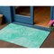 Homeroots 3' X 5' Teal Blue And Aqua Nautical Washable Indoor Outdoor Area Rug 581749 - alternate 1