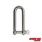 Extreme Max 3006.8201 BoatTector Stainless Steel Long D Shackle - 1/4" 3006.8201 - alternate 1