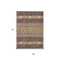 Homeroots 9' X 12' Brown Wheat And Copper Southwestern Washable Indoor Outdoor Area Rug 613895 - alternate 7