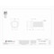 Zoro Select Not Graded, 1/4"-20 Flange Bolts, Plain Stainless Steel, 1/2 in L, 5 PK 1-12B-25C-50 - alternate 4