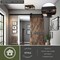 Vaxcel Pratt 2-Light Cage Flush Mount Ceiling Light, Matte Black, Industrial Farmhouse, 13-In. C0362 - alternate 8