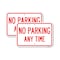 Signmission No Parking Anytime Sign Small, 12'' X 18'' 2 Signs, Heavy Gauge Aluminum, 2PK A-1218-2PACK-23780 - alternate 1