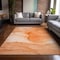 Homeroots 3' X 5' Orange Abstract Washable Non Skid Indoor Outdoor Area Rug 559751 - alternate 7