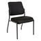 Office Star Products 837 Series Padded Armless Visitor's Chair, Black 83720-231 - alternate 1