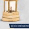 Kings County Tools Oil Lamp 8.5 in Decorative Miners Lamp with Antique-Style Solid Brass Body & Glass Chimney GW87A01-01 - alternate 10