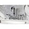 Kingston Brass Bridge Kitchen Faucet with Brass Sprayer, Polished Chrome KS8261DKLBS - alternate 5