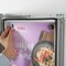M&T Displays 4x8.5.11 Inch Enclosed Lockable Sealed Poster Showboard Silver Aluminum Noticeboard USBNS10481X2000 - alternate 7