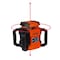 Johnson Dual Slope Rotary Laser Kit, 200 ft Interior, 4000 ft Exterior, +/-1/16 in at 100 ft Accuracy JRT300-RDHV-K - alternate 4