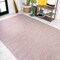 Jonathan Y Ethan Modern Flatweave Solid Pink 3 ft. x 5 ft. Indoor/Outdoor Area Rug TSN100F-3 - alternate 7