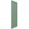 Ekena Millwork True Fit PVC Single Panel Herringbone Modern Style Fixed Mount Shutters, Track Green, 12W x 32H, PR TFP001HB12X032TG - alternate 11