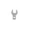 Sunex 1/2 in Drive 24Mm Jumbo Crowfoot Wrench 97324A - alternate 2