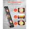 Vevor 6PCS Magnetic Torpedo Level 78/48/32/24/16/10 In Box Leveler with Bubble Vials, 6PK SP-C6 - alternate 7