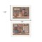 Homeroots Set Of Two Sweet Land of Liberty 2 White Framed Print Wall Art, 2PK 407143 - alternate 4