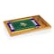 Picnic Time Family Of Brands NFL Minnesota Vikings - Football Field - Icon Glass Top Cutting Board & Knife Set 910-00-505-184-2 - alternate 1