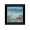 Homeroots Blue Horizons Ocean View Black Framed Print Wall Art 415904 - alternate 1
