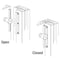 Prime-Line Latch Shield Guard, In-Swing, 6 inch Height with Fasteners, Satin Nickel U 95125 - alternate 3