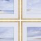 Homeroots Set Of Four Shores Gold Framed Print Wall Art, 4PK 416710 - alternate 4