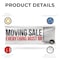 Signmission Moving Sale Everything Must Go, 48 Inch x 120 Inch, Vinyl Banner B-120-30743 - alternate 4